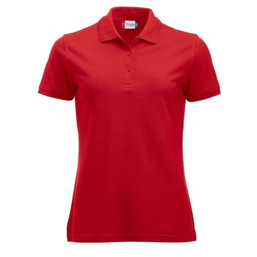 Manhattan dames polo rood,3xl