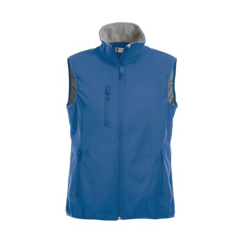 Basic Softshell bodywarmer dames kobalt,l