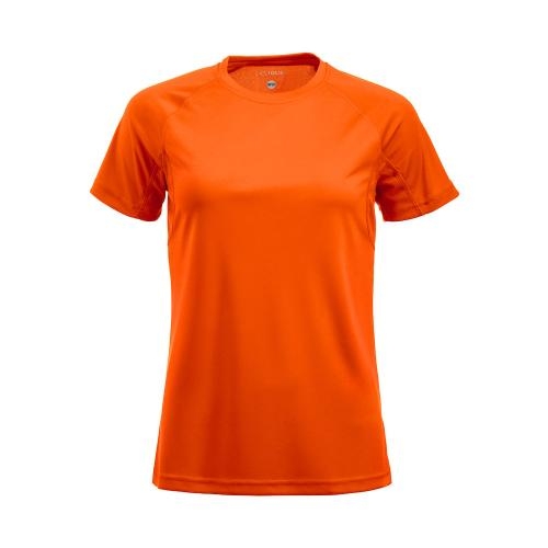 Premium Active T-shirt dames signaaloranje,l