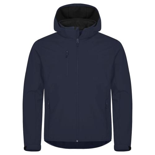 Classic Softshell Hoody jas dark navy,3xl