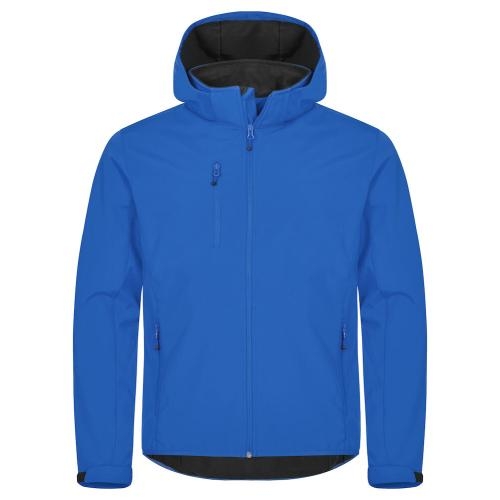 Classic Softshell Hoody jas kobalt,4xl