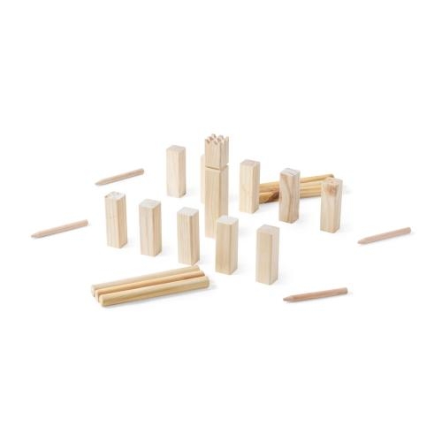 Houten Kubb-spel standaard