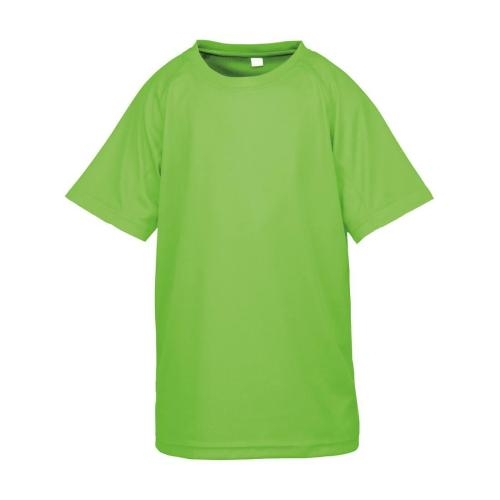 Kinder Performance aircool sportshirt lime,s