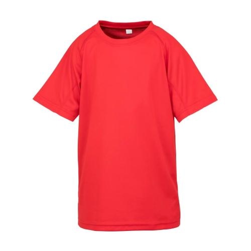 Kinder Performance aircool sportshirt rood,s