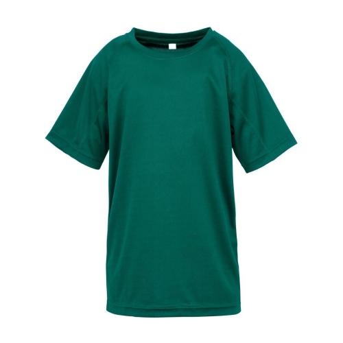 Kinder Performance aircool sportshirt bottle green,s