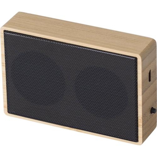 Bamboe draadloze speaker Fox bruin