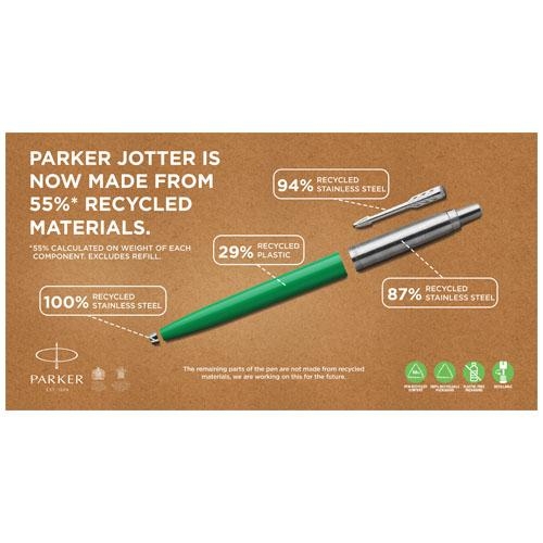 Parker Jotter gerecyclede balpen wit