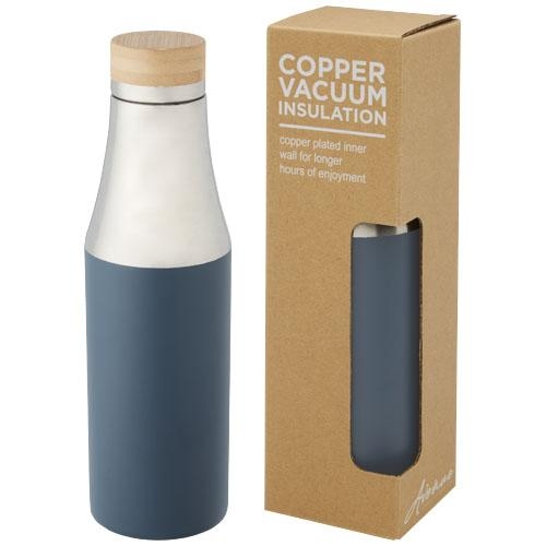 Hulan koperen vacuüm geïsoleerde rvs fles 540 ml ijsblauw