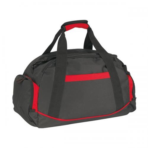 Sporttas Dome zwart/rood