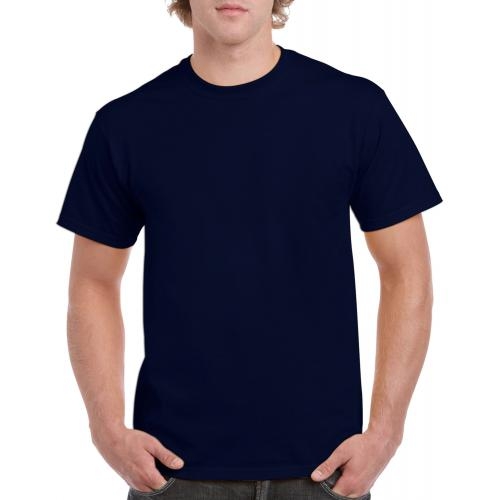 Gildan heavyweight T-shirt unisex navy,l