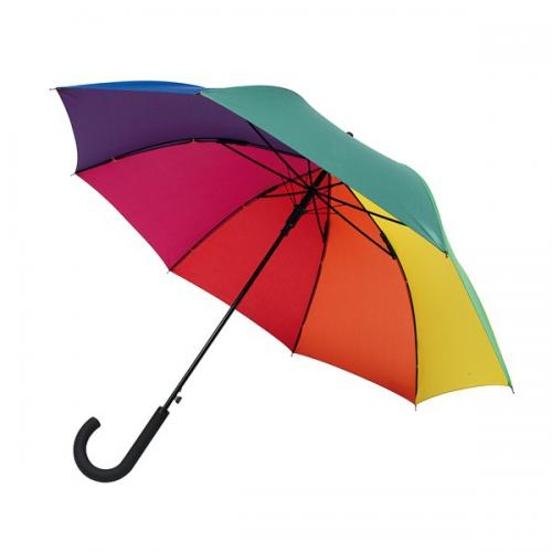 Stormparaplu polyester pongee rainbow