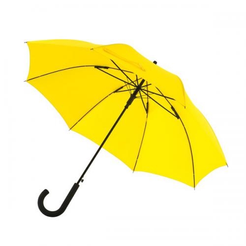 Stormparaplu polyester pongee geel