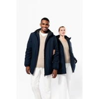 Gerecyclede parka met capuchon unisex