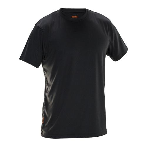 5522 T-shirt spun-dye zwart,3xl