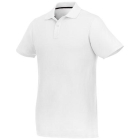 Helios herenpolo korte mouw wit,4xl