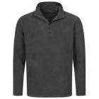 Stedman Polar Fleece Half Zip grey steel,l