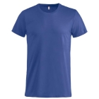 Basic-T bodyfit T-shirt blauw,3xl