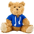 Teddybeer met hoodie blauw