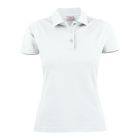 Surf Light Polo dames wit,l