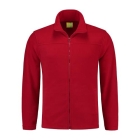 Oakland heren fleece jack rood,l