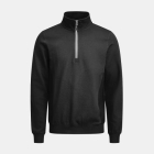 5401 Halfzip sweatshirt zwart,3xl