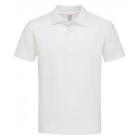 Stedman kinder polo by Hanes wit,l