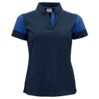 Polo Prime dames marineblauw/kobalt,2xl