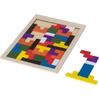 Houten tangram Skyla bruin