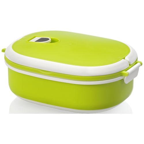 Lunchbox groen/wit