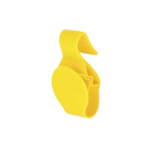 Tassenhouder winkelwagen geel