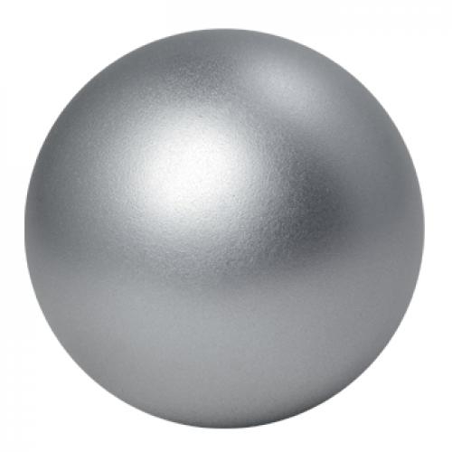 Ronde Squeezies bal zilver,one size