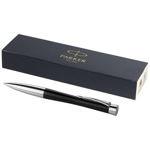 Parker Urban steel balpen zwart/zilver