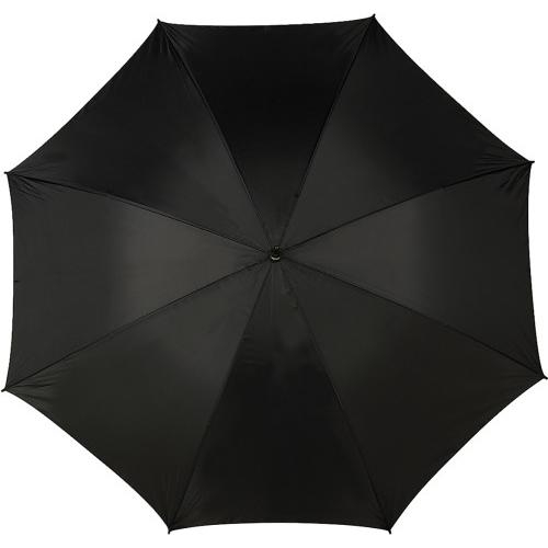 Grote golfparaplu in foudraal zwart