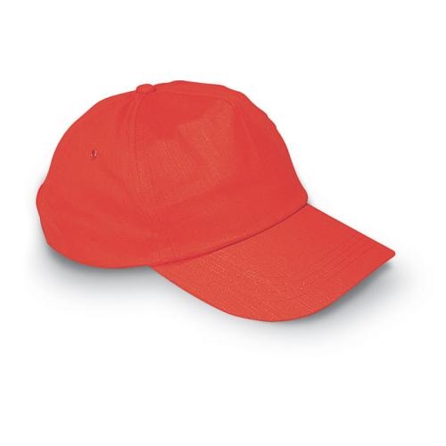 Katoenen promotie cap rood