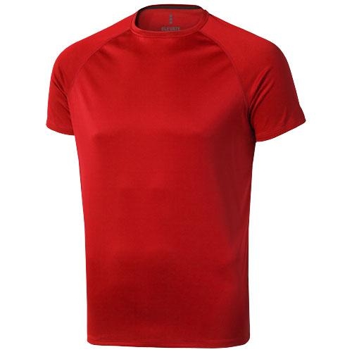 Niagara cool fit heren t-shirt korte mouw rood,2xl