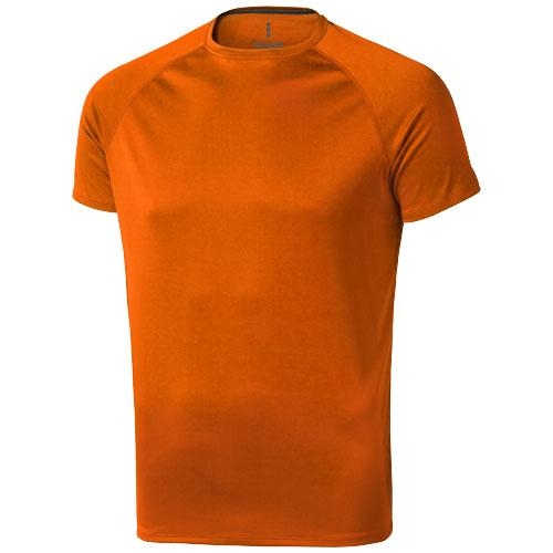 Niagara cool fit heren t-shirt korte mouw oranje,2xl