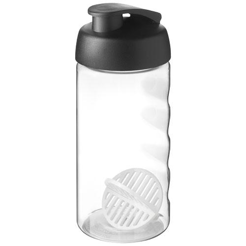 H2O Active Bop sportfles met shaker bal 500 ml zwart/transparant