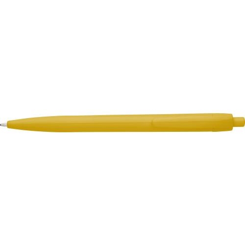 Balpen Trey geel,blauwschrijvend