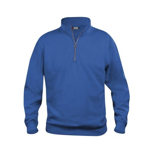 Basic halfzip kobalt,3xl