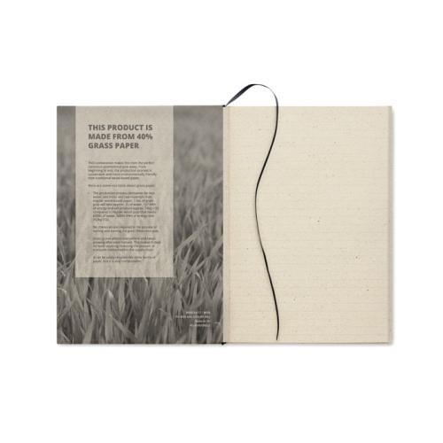 A5 notitieboek graspapier Grass notes beige