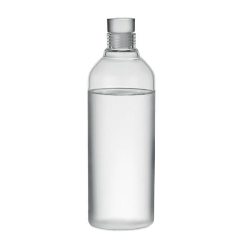 Borosilicaat fles 1L lou transparant