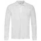 Polo Longs Sleeve wit,l