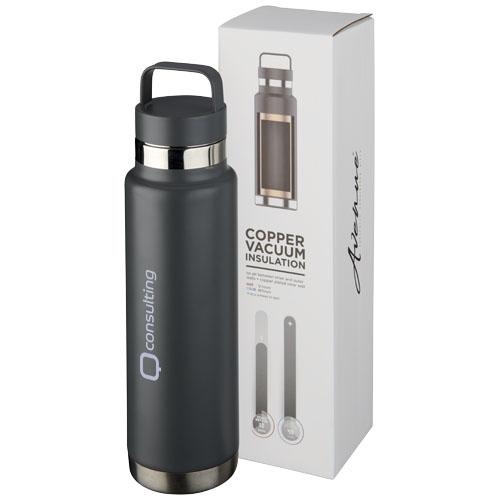 Colton 600 ml met koper vacuüm geïsoleerde drinkfles grijs