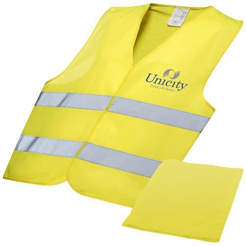 RFX™ Watch-out veiligheidsvest professioneel gebruik neon yellow