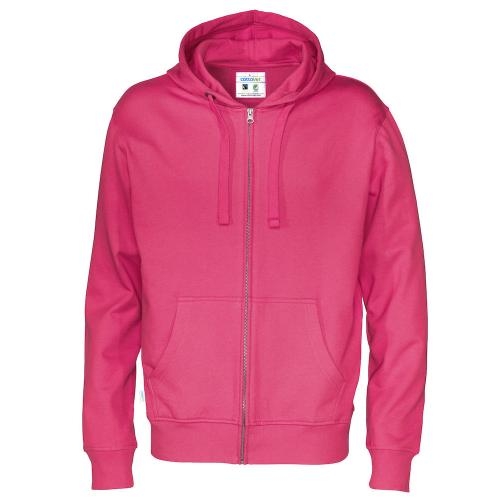 Cottover full zip hoodie heren fuchsia,3xl