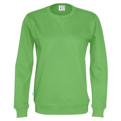 Cottover crew neck unisex groen,3xl