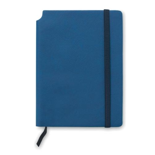 A5 notitieboek Duo color blauw