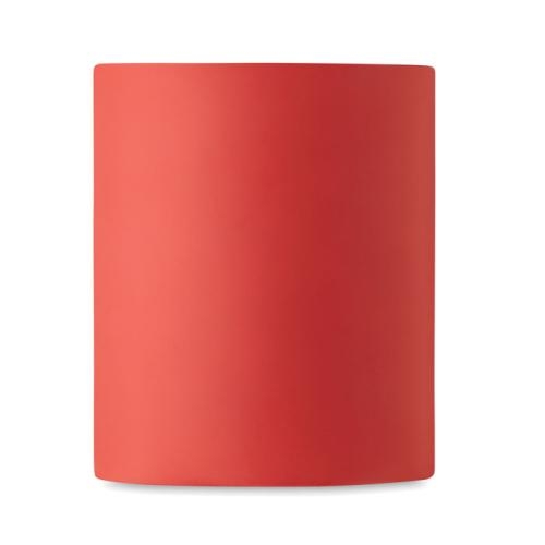 Matte gekleurde mok Dublin 300 ml rood