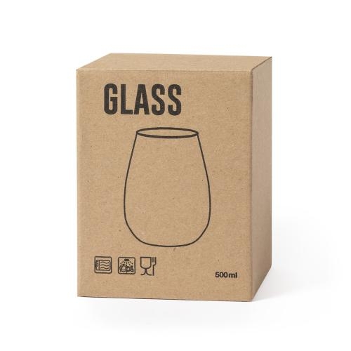 Beker Hernan glas transparant