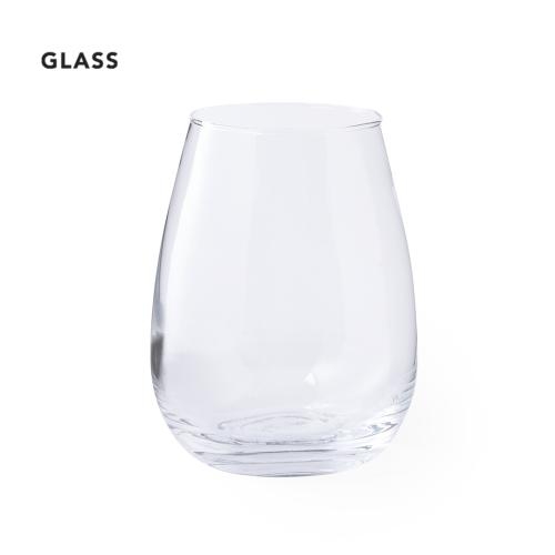 Beker Hernan glas transparant